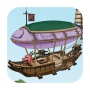 icon Flying Ship Escape