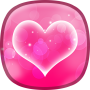 icon Pink Heart Live Wallpaper