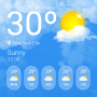 icon Weather Forecast - Accurate Local Weather Forecast for Samsung Galaxy Grand Duos(GT-I9082)