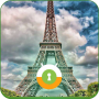 icon Paris Wall & Lock for Samsung Galaxy Note 10 1