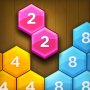 icon Hexa Block Puzzle - Merge! for Samsung Galaxy Grand Prime 4G