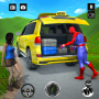 icon Superhero Car Taxi