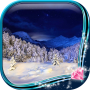 icon Snowy Night Live Wallpaper