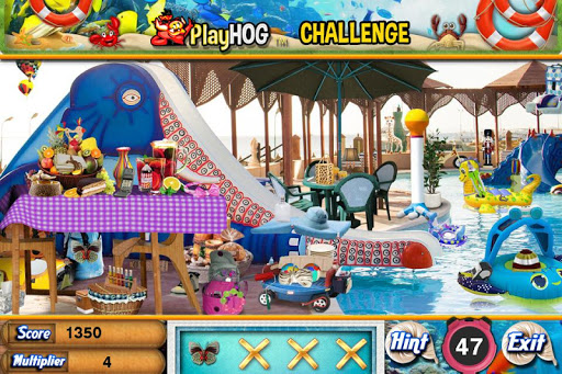 Challenge #147 Aqua Park Free Hidden Objects Games