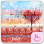 icon Love Tree Emoji Keyborad Theme