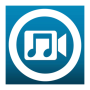 icon Replace Audio in Video. Video Mixer Editor App.