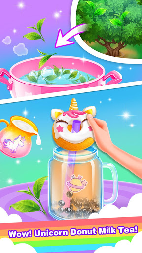 Unicorn Bubble Tea – Milk Tea Maker of Girls Games