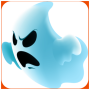 icon Ghost in a haunted house for Samsung Galaxy Note 10 1