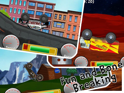 MONSTER TRUCK RACING GAME