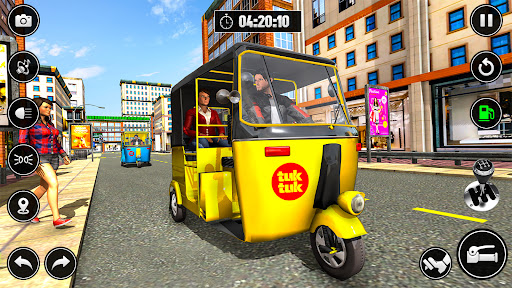 City Taxi Auto Rickshaw Game