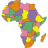 icon Africa Map Puzzle 6.1