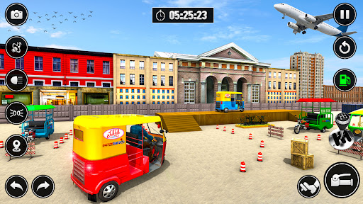 City Taxi Auto Rickshaw Game