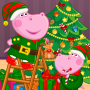 icon Hippo: Santa