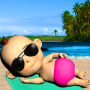 icon My Baby Babsy at the Beach 3D