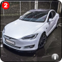 icon Model S: Extreme Super Electric Car Drift & Stunt for Samsung Galaxy J2 DTV