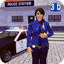 icon Police Mom Simulator: Police Officer Cop Game