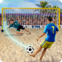 icon Shoot Goal Beach Soccer