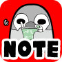 icon Pesoguin Memo Pad Penguin note