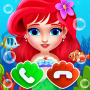 icon Baby Princess Mermaid Phone