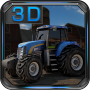 icon Farm Tractor Driver 3D Parking