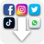 icon Social Media Content Downloader - Photo & Video for intex Aqua A4