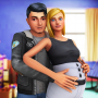 icon Virtual Pregnant Mother Sim 3D