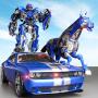 icon US Police Transform Robot Car Cop Wild Horse Games for Samsung S5830 Galaxy Ace