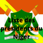 icon Liste des présidents du Niger