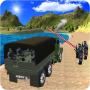icon Real Drive Army Check Post Truck Transporter for intex Aqua A4