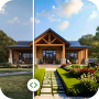 icon AI Garden Design Landscape Art