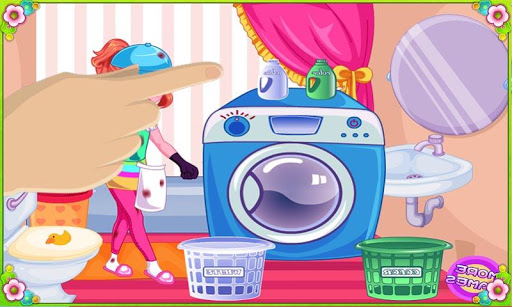 Laundry games for girls