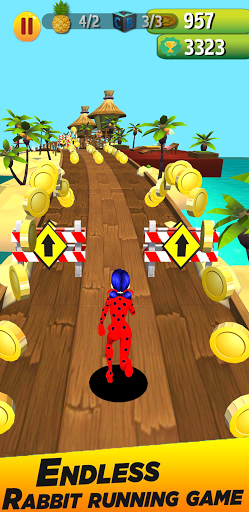 Princess Ladybug Runner 3D