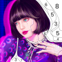 icon BlackPink Paint by Number for Samsung Galaxy Note 10 1