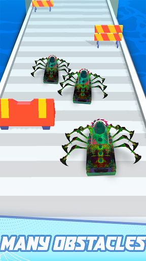 Spider Run: Alphabet Race 3D