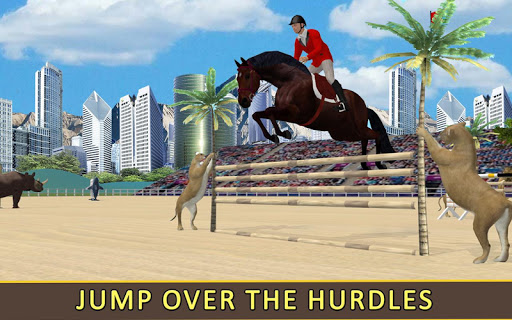 Horse Racing Challenge 3D: Pony Jump Simulator ?