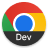 icon Chrome Dev 105.0.5176.0