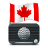 icon Radios Canada, Podcasts, Music, Songs, News 3.5.4
