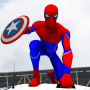 icon Spider Rope Man Superhero War Crime City Battle