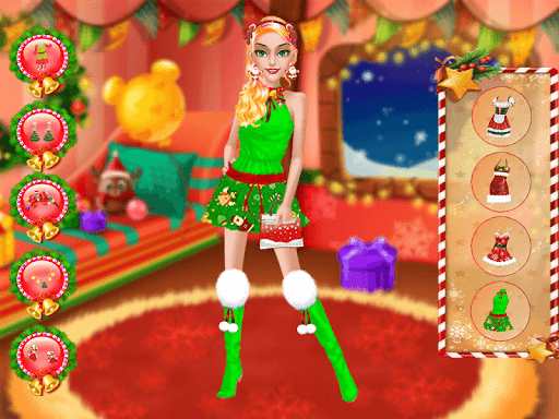 Christmas Makeup & Dress Up Salon Games For Girls