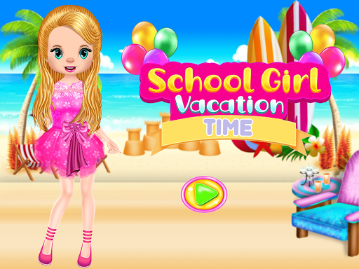 School Girl Trip : Summer Vacation Games For Girls