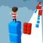 icon Cube Stacker Surfer Race Games