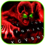 icon Scary Zombie Skull Keyboard Background for Samsung Galaxy Note 10 1