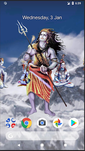 Free download 4D Shiva Live Wallpaper APK for Android