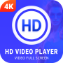 icon 4K HD Video Player | Video Full Screen for Samsung S5830 Galaxy Ace