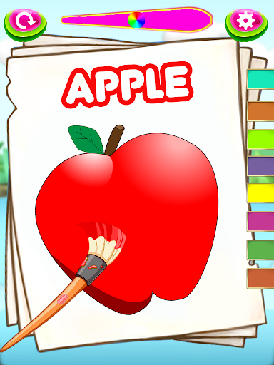 Fruit coloring Book Game : Painting & Drawing