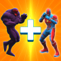 icon Merge Master: Superhero Fight