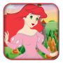 icon Adventures Ariel Princess with horse Run for Samsung S5830 Galaxy Ace