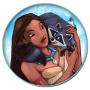 icon Princess pokahans with horse adventure game
