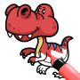 icon Coloring ABC Letter