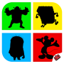 icon Shadow Quiz Game - Cartoons for LG K10 LTE(K420ds)